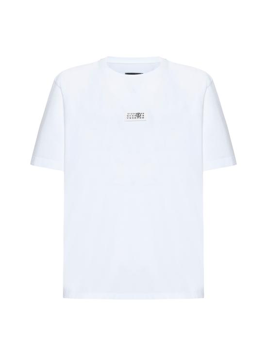 26SS MM6 메종마르지엘라 반팔 티셔츠 SH0GC0033 S24312 101 White