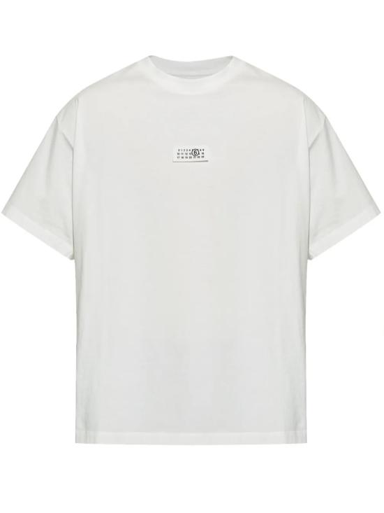26SS MM6 메종마르지엘라 반팔 티셔츠 SH0GC0033 S24312 101 White