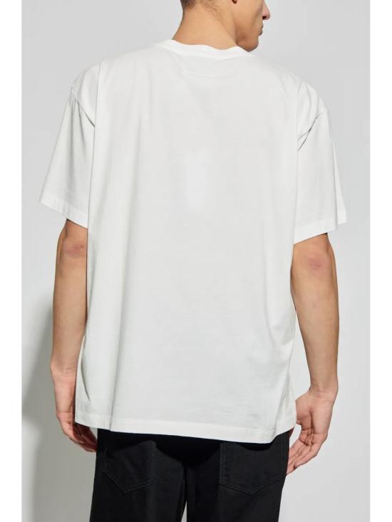 26SS MM6 메종마르지엘라 반팔 티셔츠 SH0GC0033 S24312 101 White - MM6 MAISON MARGIELA