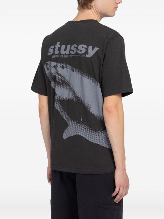 26SS 스투시 반팔 티셔츠 1905183 0090 Faded black - STUSSY