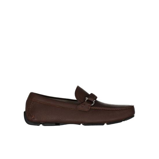  살바토레 페라가모 로퍼 페라가모 스튜어트 송아지 가죽  브라운 - SALVATORE FERRAGAMO