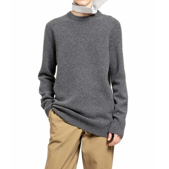  마르지엘라 스웨터 메종  울  그레이 - MAISON MARGIELA
