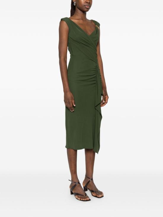 26SS 막스마라 스튜디오 미디 원피스 2616621012600 249001 Green - MAX MARA STUDIO
