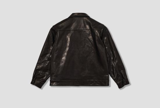 26SS 네이버후드 가죽 자켓 261SZNH JKM01 BK - NEIGHBORHOOD