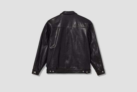 26SS 네이버후드 가죽 자켓 261SZNH JKM02 BK - NEIGHBORHOOD