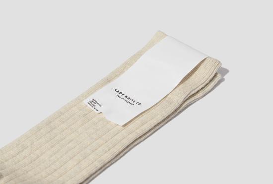 26SS 레이디 화이트 컴퍼니 양말 LW AC002 NATURAL - LADY WHITE CO.