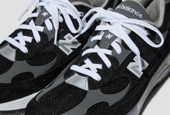 26SS 뉴발란스 992 메이드 인 USA 스니커즈 뉴발란스 U992BK D - NEW BALANCE