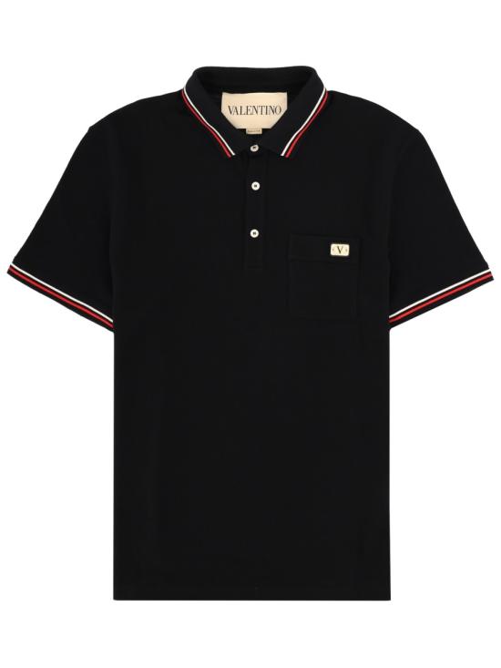 26SS 발렌티노 가라바니 반팔 티셔츠 8V3MH01KAQJ 0NO BLACK