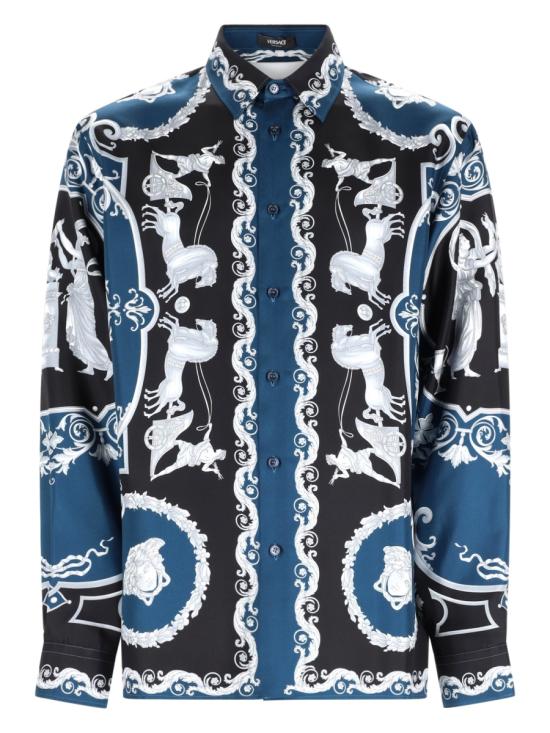 26SS 베르사체 긴팔 셔츠 1019438 1A160965BE50 MULTICOLOUR
