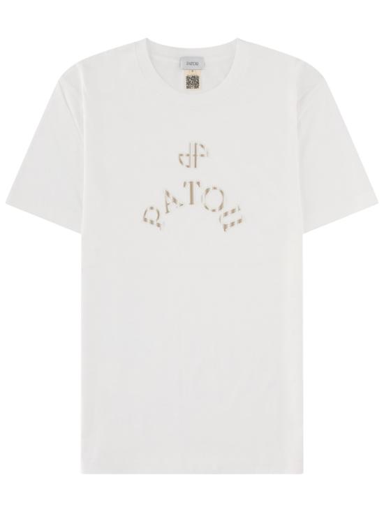 26SS 파투 반팔 티셔츠 JE217 9999001W WHITE