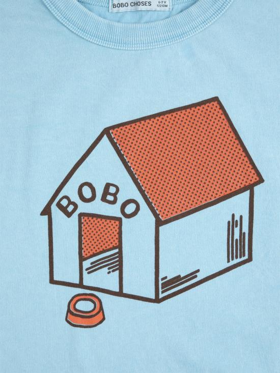 26SS [키즈] 보보쇼즈 티셔츠 B126AC015K 451 BLUE - BOBO CHOSES