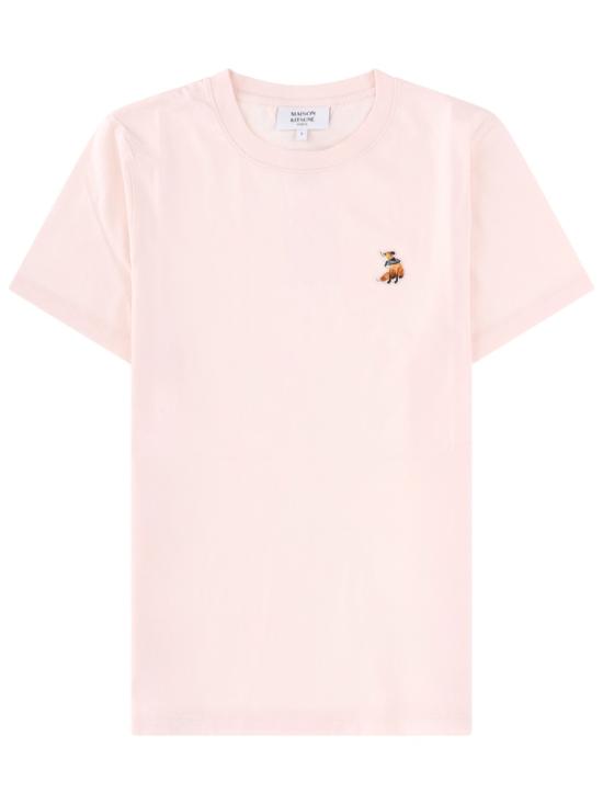 26SS 메종키츠네 드리밍 폭스 레귤러 티셔츠 QW00109KJ7026 0448 PINK