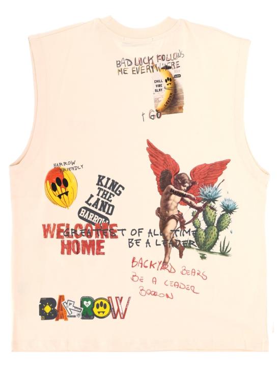 26SS 바로우 탑 S6BWUATH033 013 IVORY - BARROW