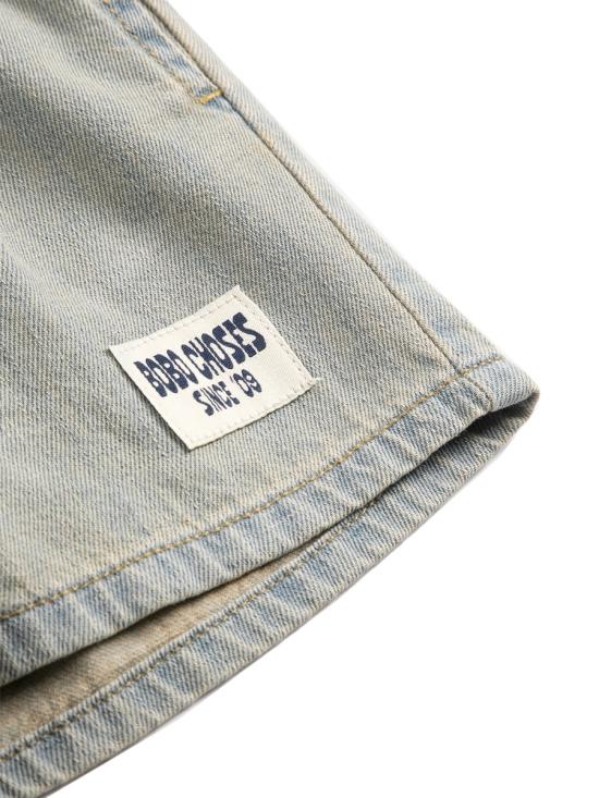 26SS [키즈] 보보쇼즈 쇼츠/버뮤다 B126AC073K 461 GREY - BOBO CHOSES