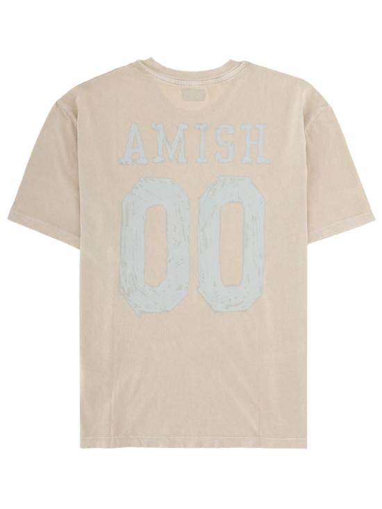 26SS 아미시 반팔 티셔츠 AMU146CR65 3219C0668 BEIGE - AMISH