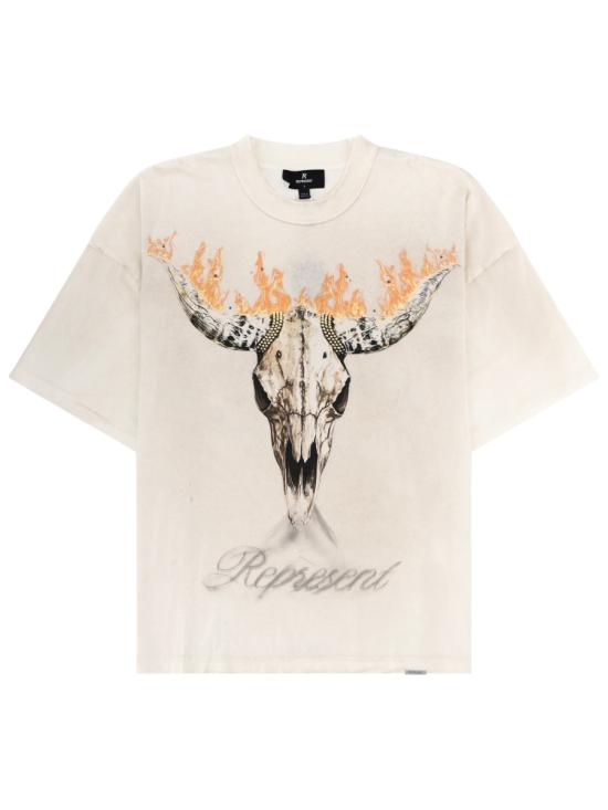 26SS 리프레젠트 반팔 티셔츠 MLM100592 30 IVORY