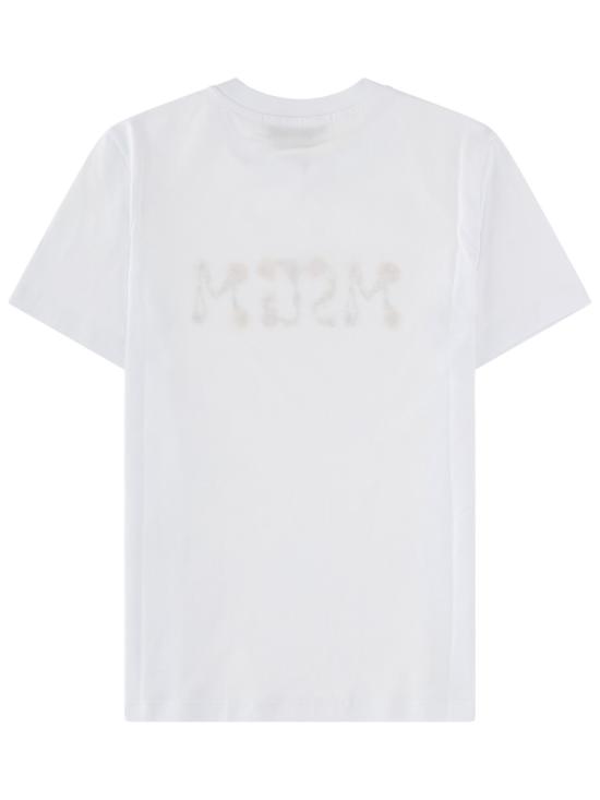 26SS 엠에스지엠 반팔 티셔츠 4041MDM124N 26700201 WHITE - MSGM