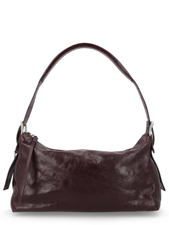 26SS 르메르 벨티드 레더 바게트백 BG0167 LL0108PU789 BORDEAUX