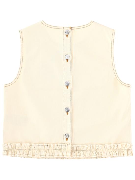 26SS 바움 운드 페르드가르텐 민소매 티셔츠 24804 C3076 IVORY - BAUM UND PFERDGARTEN