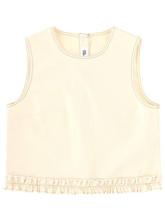 26SS 바움 운드 페르드가르텐 민소매 티셔츠 24804 C3076 IVORY