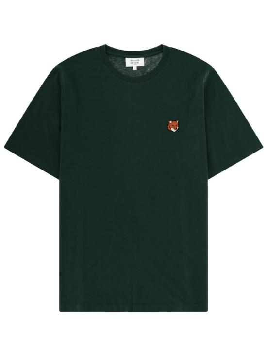 26SS 메종키츠네 폭스 헤드 레귤러 티셔츠 PM00107KJ7026 P399 GREEN