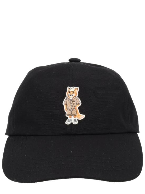 26SS 메종키츠네 모자 QU06102WB0026 P199 BLACK