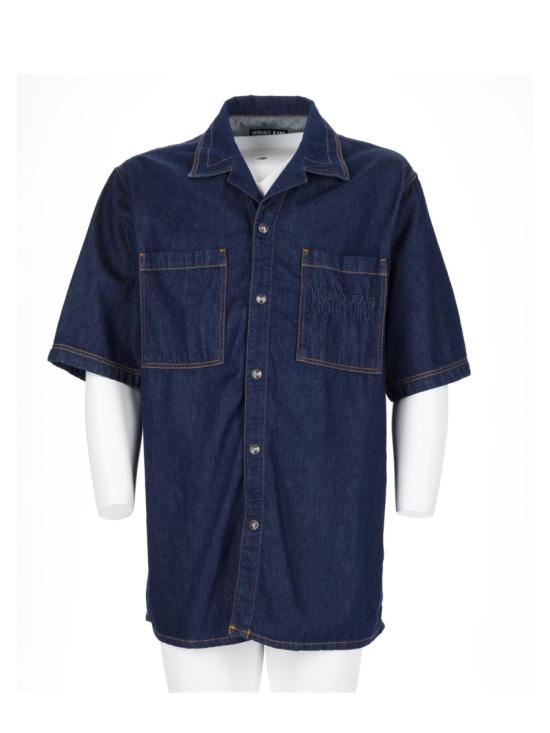 26SS 베르사체 긴팔 셔츠 80GAL21A DW127L54914 DENIM