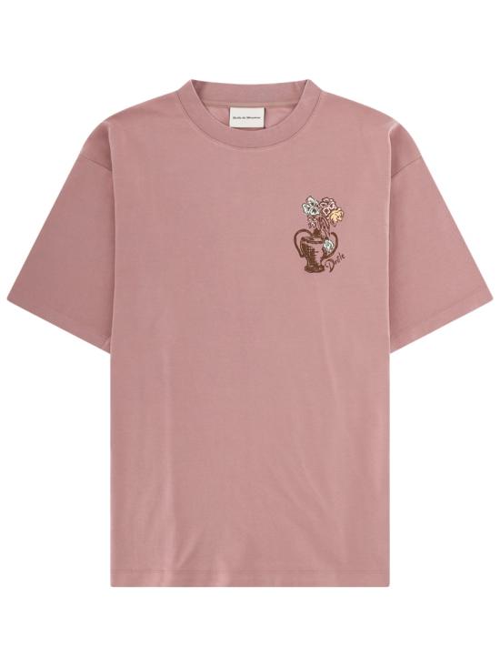 26SS 드롤드무슈 반팔 티셔츠 TS308 CO002OLDPINK