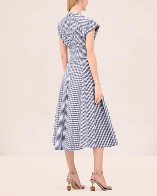  알렉시스 원피스 리비에라 드레스 네이비/화이트 - ALEXIS