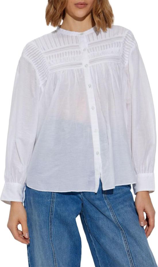 26SS 이자벨마랑 플라리아 오버핏 셔츠 HT0002FC B3J04E 20WH WHITE DOM - ISABEL MARANT