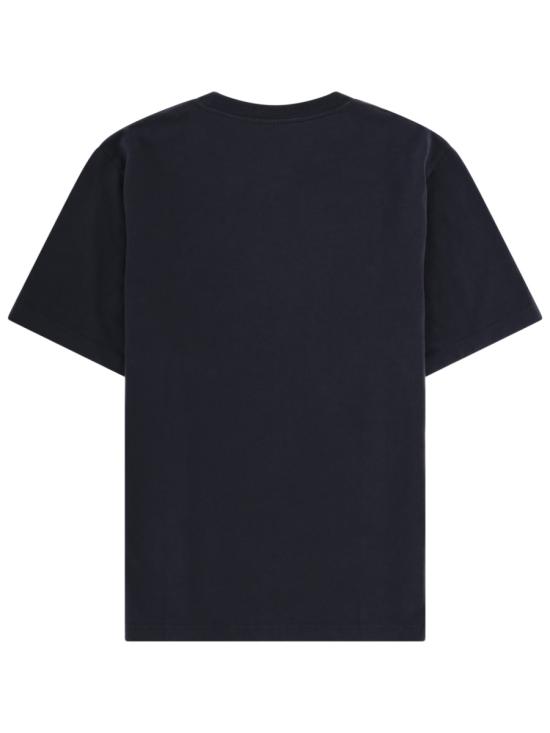 26SS 메종키츠네 드레스드 폭스 컴포트 티셔츠 QM00101KJ7025 0422 BLUE - MAISON KITSUNE