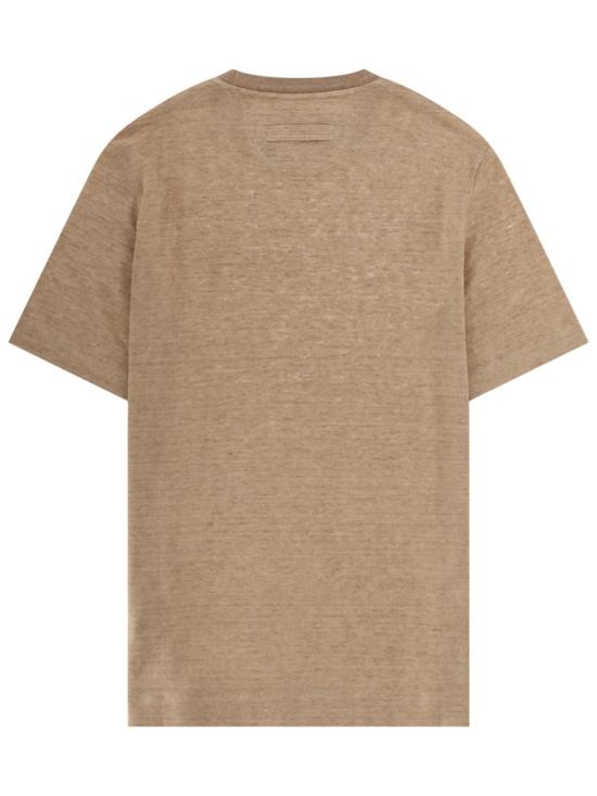 26FW 에르메네질도제냐 반팔 티셔츠 UH352A3 H776N02 BEIGE - ERMENEGILDO ZEGNA