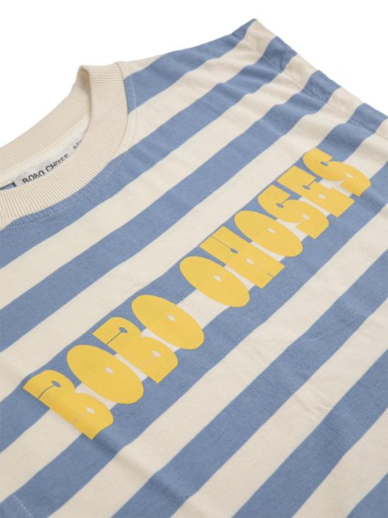 26SS [키즈] 보보쇼즈 티셔츠 B126AC140K 199 WHITE - BOBO CHOSES