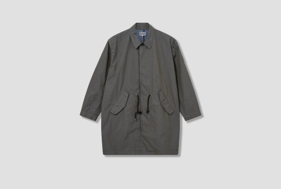 26SS 카브엠트 코트 오버다이어 CN 롱 CES29JK05 그레이