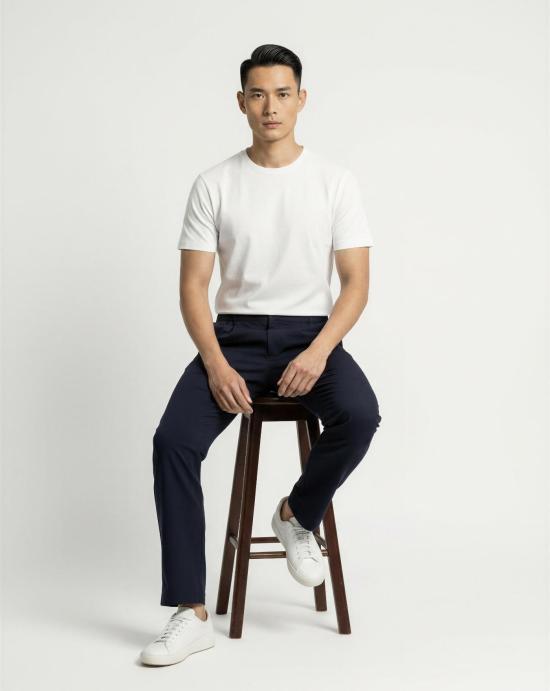 26SS 에르노 스트레이트 팬츠 PT000178U 12588S9200 Blue - HERNO