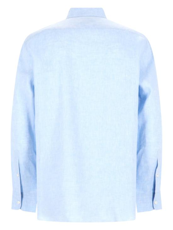 26SS 에르메네질도제냐 긴팔 셔츠 UHX31A3 SRO3016G AZURE - ERMENEGILDO ZEGNA