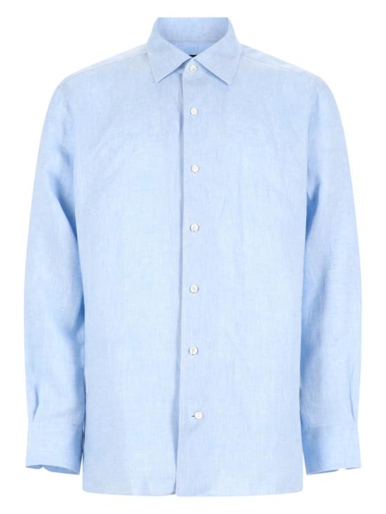 26SS 에르메네질도제냐 긴팔 셔츠 UHX31A3 SRO3016G AZURE