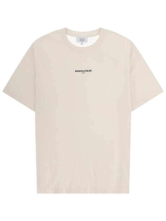 26SS 메종키츠네 파리 컴포트 티셔츠 QM00100KJ7025 0063 BEIGE