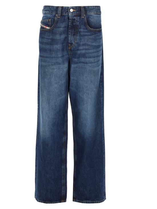 26SS 디젤 2001 D 매크로 릴렉스 핏 데님 팬츠 A11598 09I2701 MULTICOLOUR