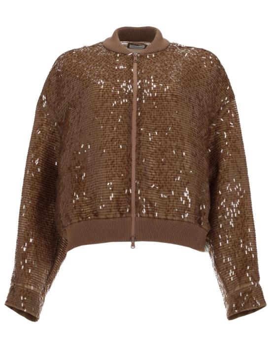 26SS 브루넬로 쿠치넬리 자켓 MF940HW306 C9267 BROWN