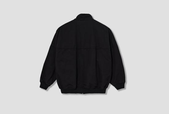 26SS 코모리 자켓 포스트워크 트윌 캡 숄더 블라우스 D01-01031 블랙 - COMOLI