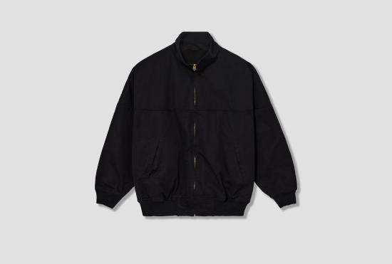 26SS 코모리 자켓 포스트워크 트윌 캡 숄더 블라우스 D01-01031 블랙