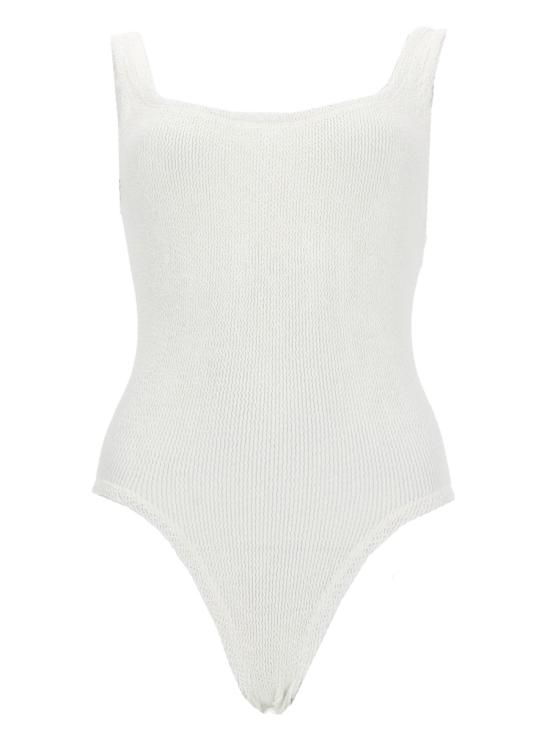 26SS 훈자 지 비치웨어 S SQUARE CR WHITE