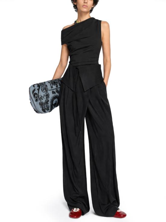 26SS 드리스 반 노튼 스트레이트 팬츠 010944 3078900 BLACK - DRIES VAN NOTEN
