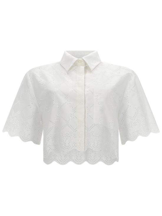 26SS 엠에스지엠 블라우스/셔츠 4041MDE16 26712202 WHITE