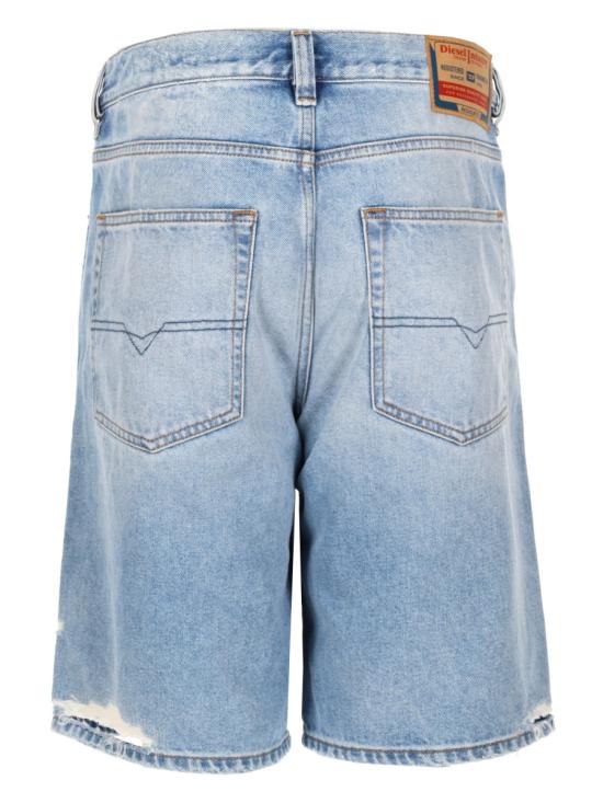 26SS 디젤 데님 숏팬츠 A06430 007DM01 MULTICOLOUR - DIESEL
