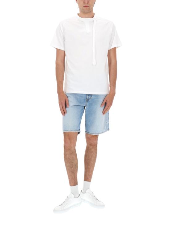 26SS 디젤 데님 숏팬츠 A06430 007DM01 MULTICOLOUR - DIESEL