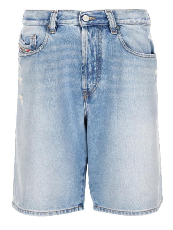 26SS 디젤 데님 숏팬츠 A06430 007DM01 MULTICOLOUR
