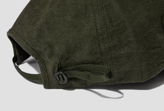 26SS 맨틀 모자 얕은 캡 - 우드랜드 왁스 R20C1 - MAN-TLE