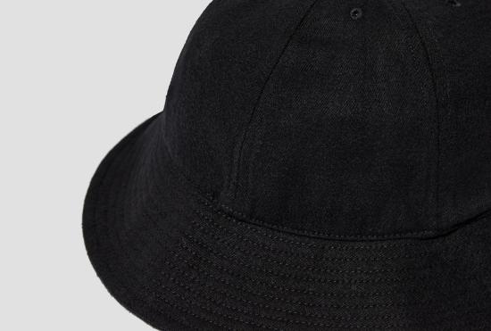 26SS 코모리 모자 실크 네프 햇 D01-07002 블랙 - COMOLI